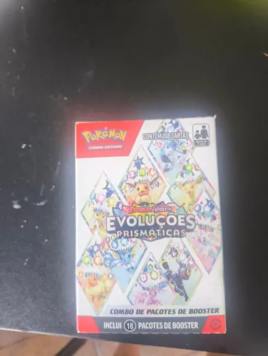 pokemon tcg - combo de booster evoluções prismaticas