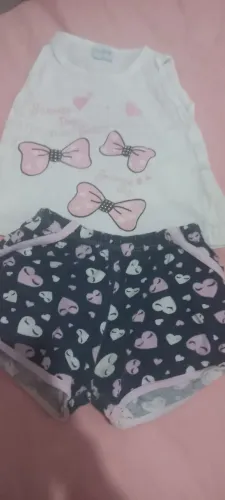 Roupas de menina tamanho 1 só essas da foto mesmo