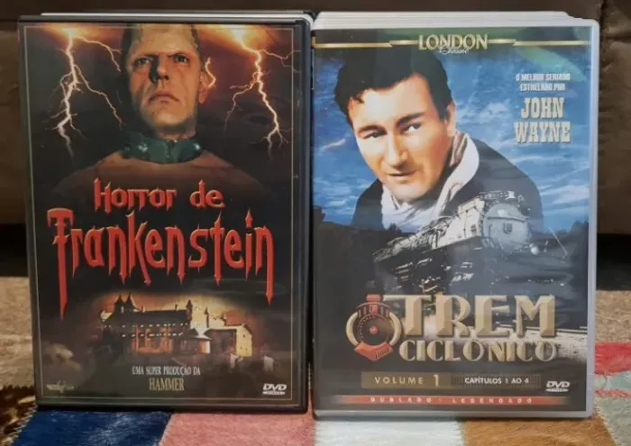 Coleção de 13 filmes clássicos em DVD! Temas diversos.