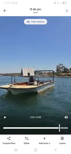 Casco todo em aço para 20 passageiros 