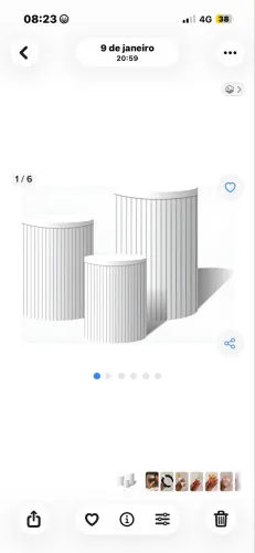 Trio de Capa para cilindro 