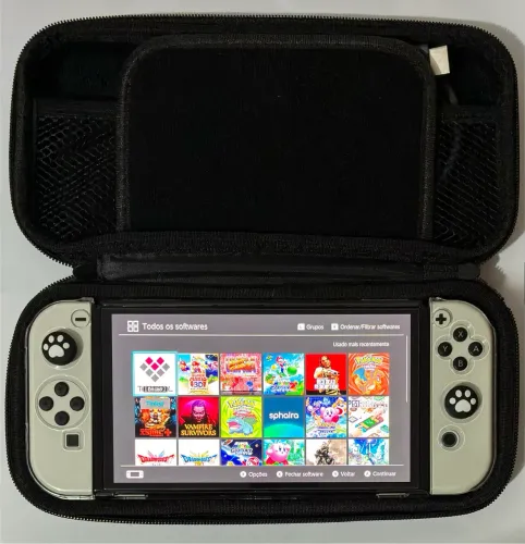 Nintendo Switch Oled Desbloqueado com vários extras