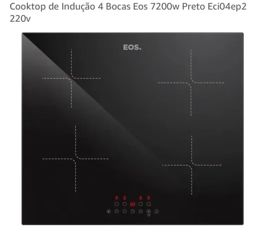 FOGÃO DE INDUÇÃO - NUNCA USADO