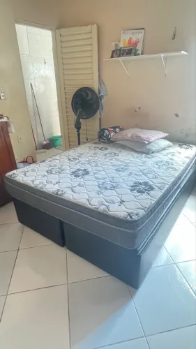 Cama box baú, tamanho casal - Ortobom