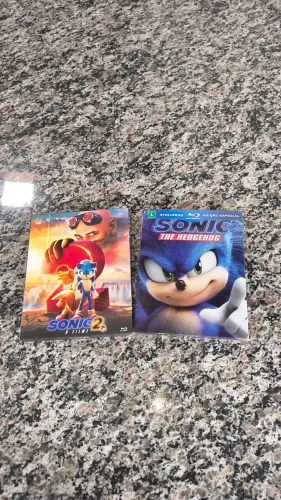 Stellbook+Blu-ray Sonic 1 e 2