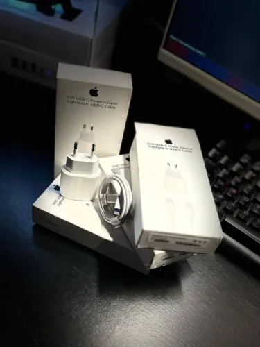Carregador De Iphone Fonte + Cabo