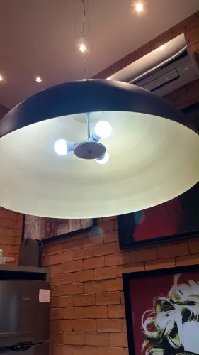 Pendente cúpula 80cm de diâmetro 