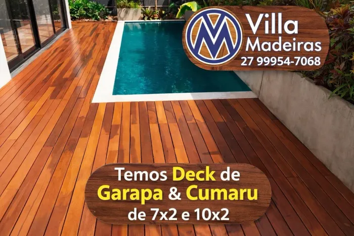 MADEIRA PARA DECK DE PISCINA