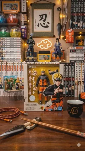 Figura De Ação Naruto Uzumaki S.h.figuarts Bandai (Usado)
