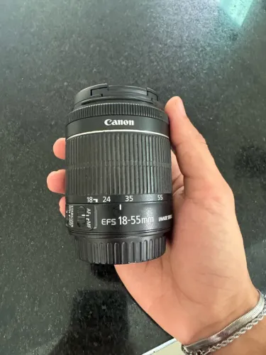 Lente canon 18-55