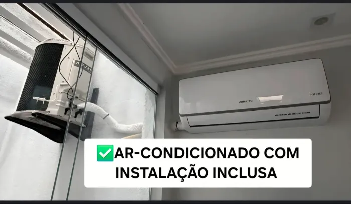 Ar-Condicionado inverter 1 ano garantia + Instalação