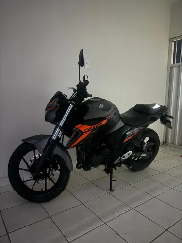 FAZER 250 - FZ25 Cinza e Laranja