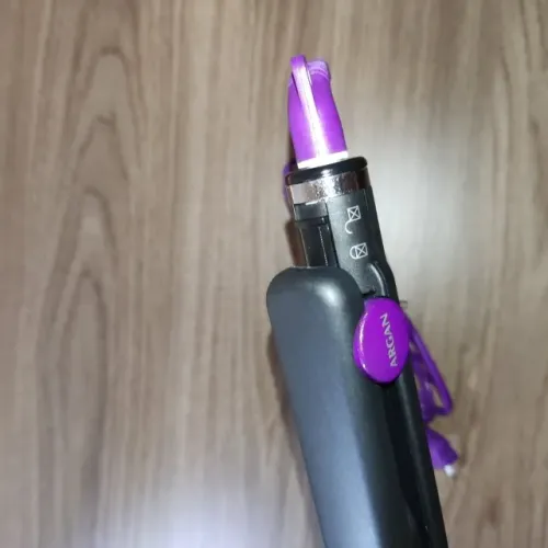  Prancha chapinha para cabelo Argan Style 2 em 1 - Philco - Bivolt