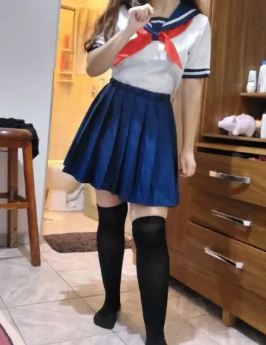 Roupa colegial japonês cosplay kawaii