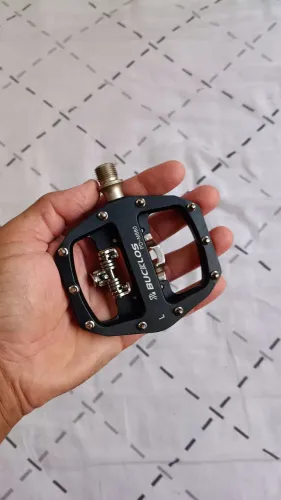 Pedal Clip MTB Bucklos PD-M680 - Novo (Rolamento Selado e Ajustável)