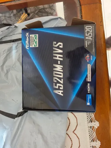 LACRADO Placa Mãe AsRock A520M-HVS
