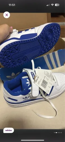 Adidas fórum low azul 