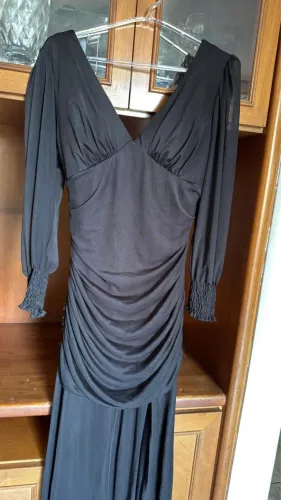 VESTIDO DE FESTA PRETO (40/42) ALTO NÍVEL