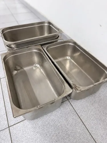 Cuba GN 1/1 x 200mm Inox c/ Alças - Avaria - R$80 (era R$180)