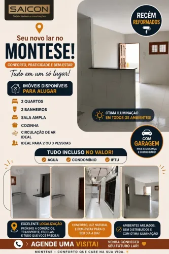 Apartamentos no Montes Disponíveis 