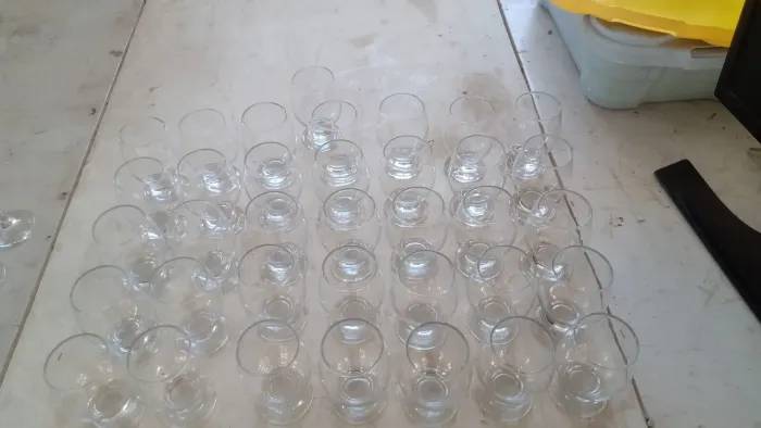 Taças pra shop e suco 36 un