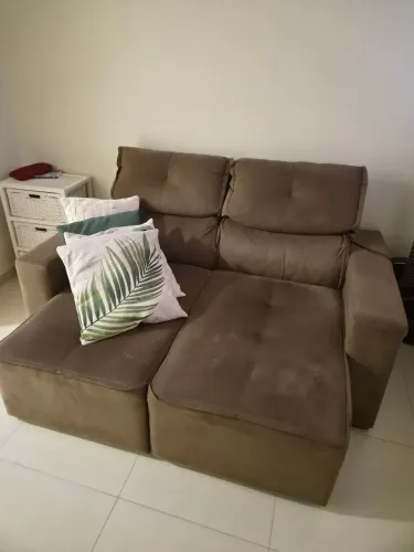 Sofá 1,70 de largura, retrátil e reclinável