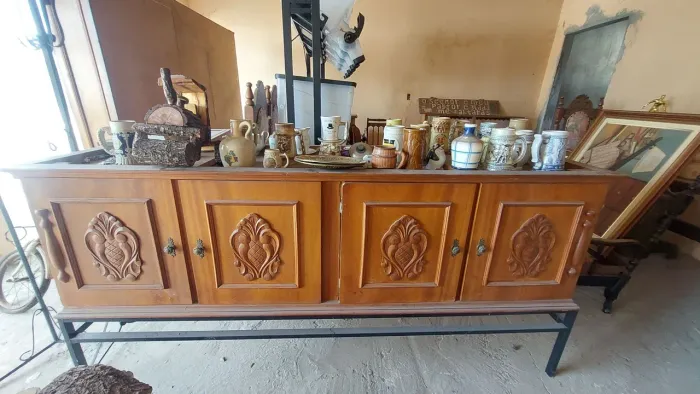 Bancada de madeira