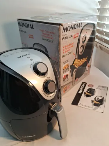 Fritadeira Elétrica Mondial Pratic 2,4l Af-15 Cor Preto