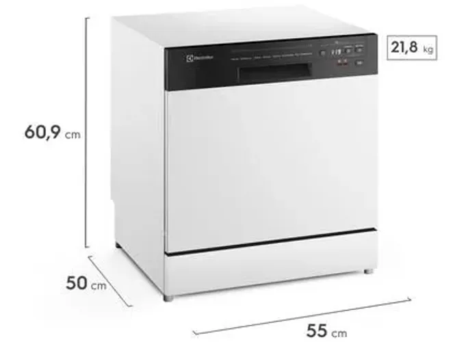 Lava-louças Electrolux 8 serviços