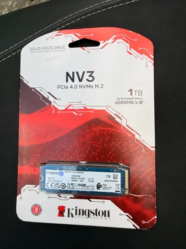 SSD nvme Nv3 Kingston 1 TB 4.0 Laclado 