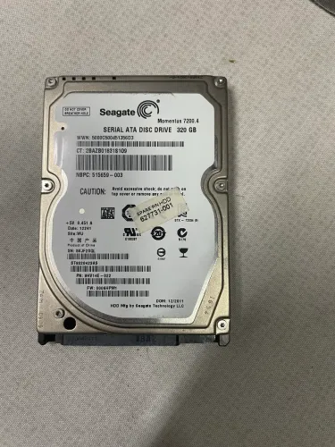 HDD Seagate 320GB usado 