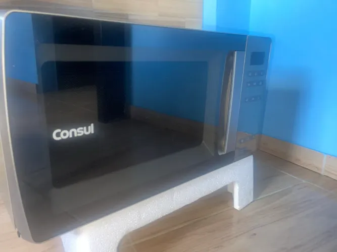 Micro-ondas Consul 32 Litros Cor Cinza Espelhado