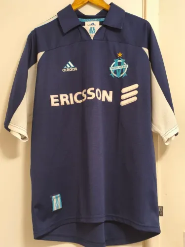 Camisa Olympique de Marseille 1999-2000 Away - Tamanho L