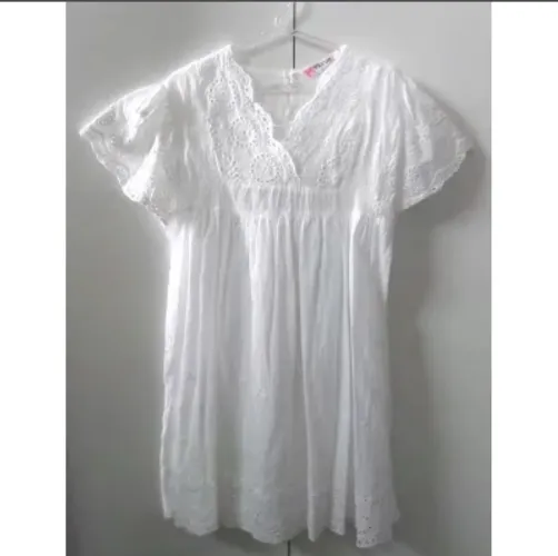 Vestido branco menina