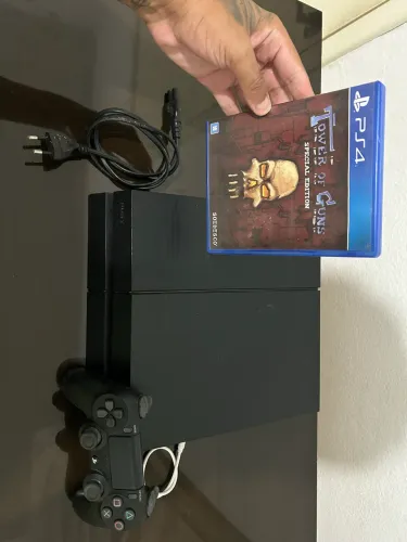 Ps4 fat 1 controle