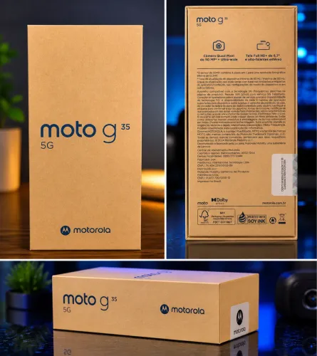 Moto G35 5G Lacrado - Novo na Caixa | Excelente Custo-Benefício