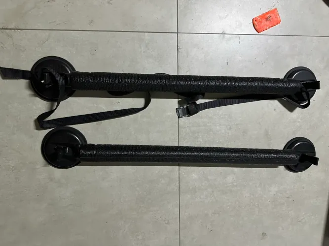 Rack Teto Ventosa com Backup de Segurança