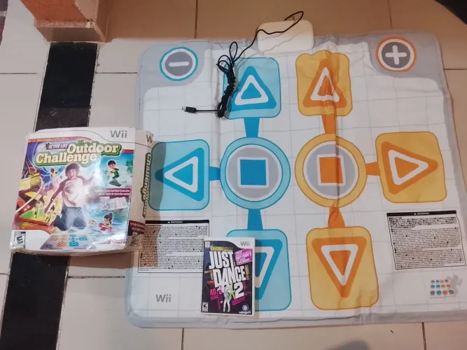 TAPETE + JOGO NINTENDO WII!!!