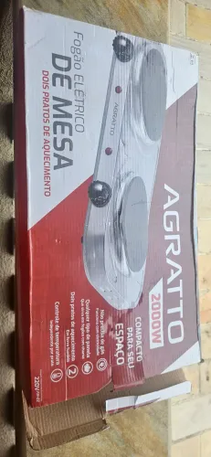 Fogão Elétrico de Mesa Agratto 2000w