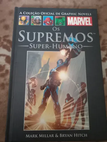 HQ Marvel Os Supremos: Super-Humano - Coleção Salvat Capa Dura