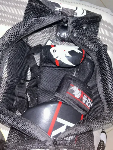 Kit Luvas Muay Thai/Boxe