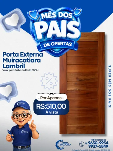 Promoção Porta Externa