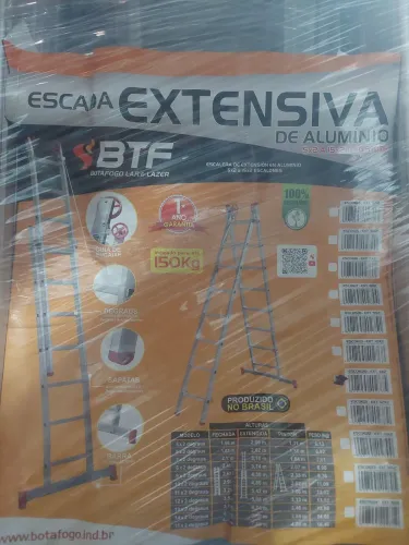 Escada Extensiva BTF 5,50 Metros