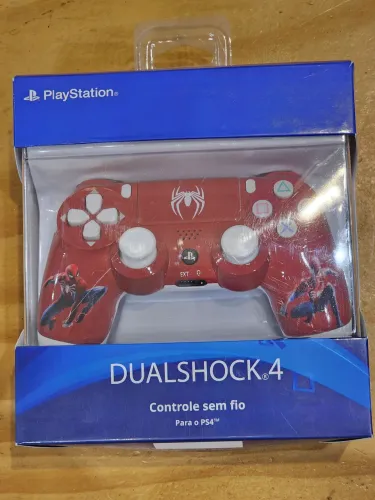 Controle de ps4 spider man