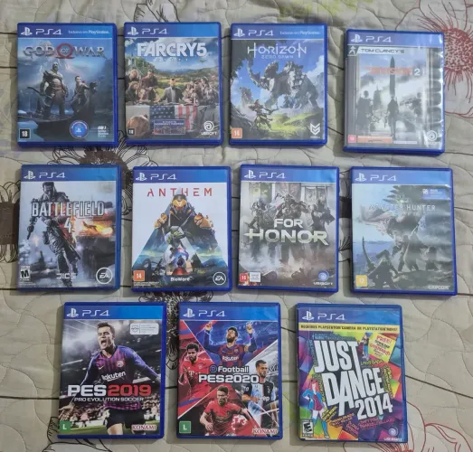 JOGOS PS4- preço de cada um na descrição (com promoção)