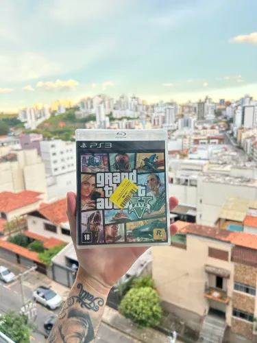 GTA V Lacrado para PS3 - Item para Colecionador