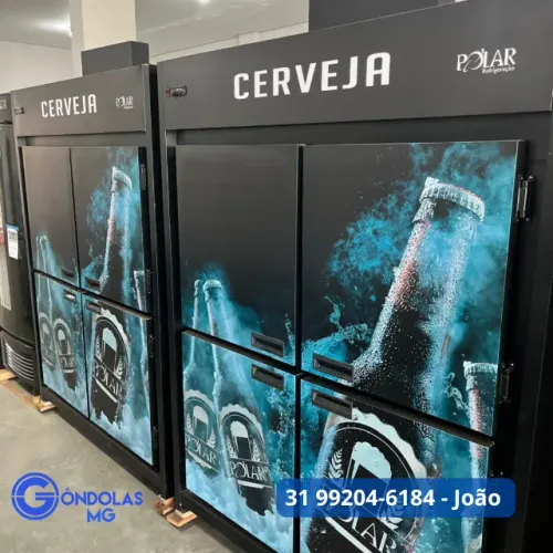 Mini câmara fria cervejeira 