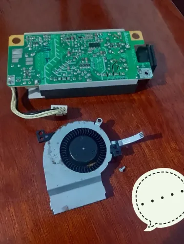 Lote de Peças Playstation 2 PS2 Slim SCPH-9000x Fonte Cooler