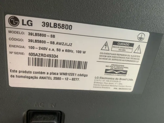 Vendo tv smart 42 polegadas 