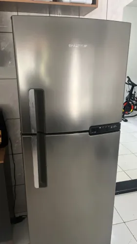 Geladeira Brastemp inox seminova
